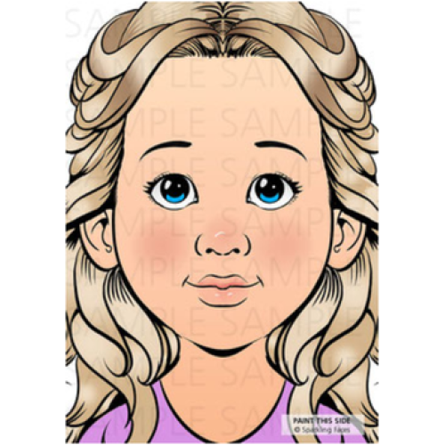 Sparkling Face Practice Board - Sofia (SOFIA)